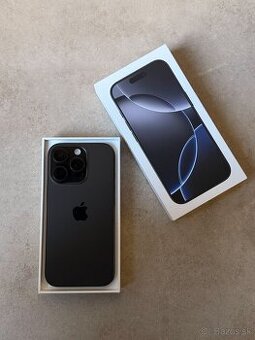 Predám iphone 16 pro 128GB čierny titán