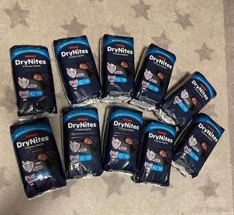 Plienky Huggies DryNites (4-7r / 17-30kg)