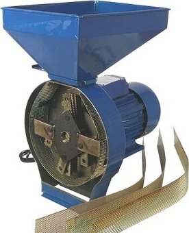 Šrotovník mlyn na obilie 4500W +sitká +nože na sekanie slamy