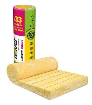 Tepelná izolácia vata Isover 0.33 unirol profi