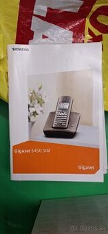 Predam telefon na pevnu linku Siemens Gigaset 450 sim