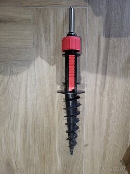 Vrták do zeme na vlajky