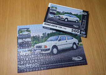 Puzzle Škoda Rapid 136 - 500 dielikov