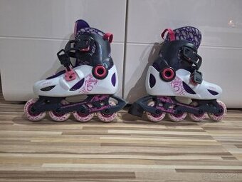 Dievčenské kolieskové korčule Oxelo play 5
