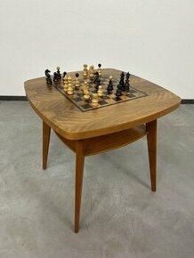 Vintage šachový stolík - 1