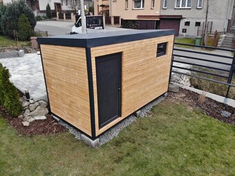 Záhradný domček s terasou 5x2m montáž a dovoz celá SR-ZDARMA
