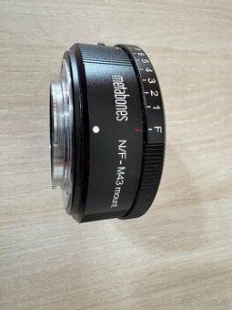 Metabones N/F–MFT mount adaptér (Nikon F na Micro 4/3)