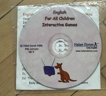 Edukačné CD s inter.hrami od Helen Doron za 2EUR