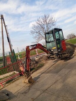 Minibager , Bobcat e19 , bager , rypadlo,