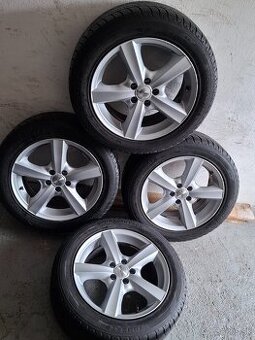 Alu 5x100 r16 letné pneumatiky 205/55 r16