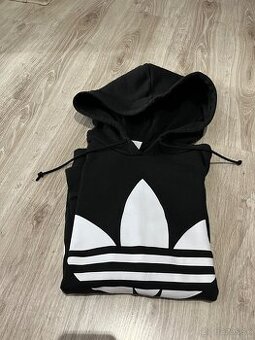 adidas cierna mikina