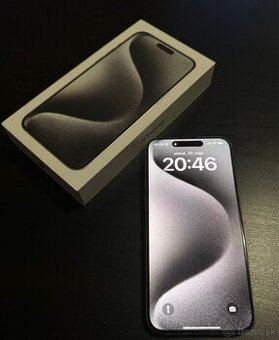 iPhone 15 Pro Max, White Titanium