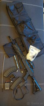 Ak-74 Tactical CM 0.76 Celokov plus výbava