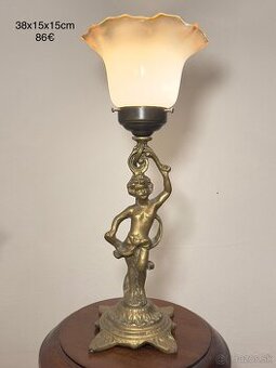 Stolova brondzova lampa