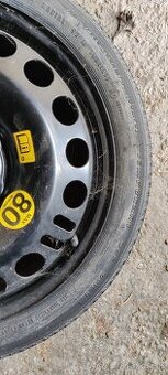 Dojazdové koleso Opel 5×110 R16 – stará pneumatika DOT 1006