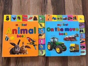 Detské AJ obrázkové knihy Animal + On the move book