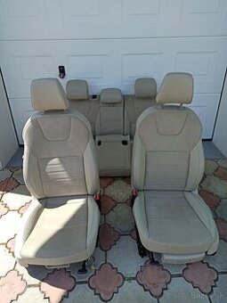 Škoda Octavia 3 Kožené sedačky alcantara