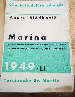 Marina Andrej Sládkovičova 2. vydanie