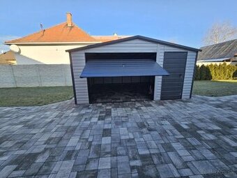 Kvalitná plechová garáž 4x5m