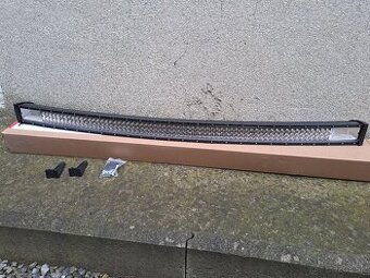 Led rampa 729W - 130cm Zaoblená - 3 radová Homologizovaná