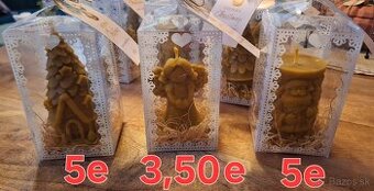 Sviečky z pravého včelieho vosku