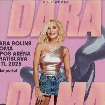 Dara sobota koncert listky 69/kus