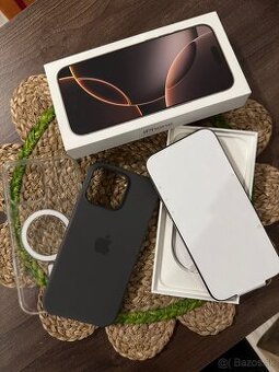 NOVÝ iPhone 16 Pro max 256 GB Púšťný titán