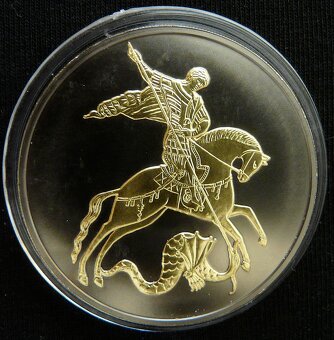 Ruské strieborné zberateľské mince - 3 ruble