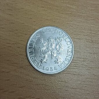25 halier 1954 - vzácny