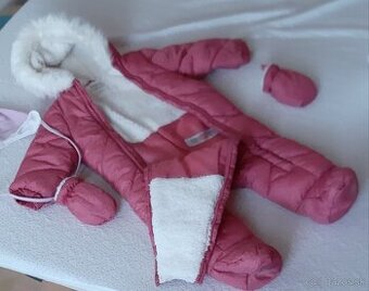 Zimná kombinéza / overal 6 - 9 m