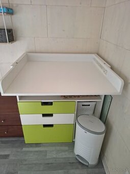 Komoda na prebaľovanie