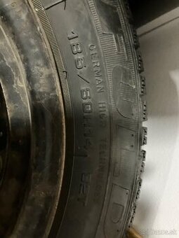 Predam 4x zimne pneu 185 60 R14