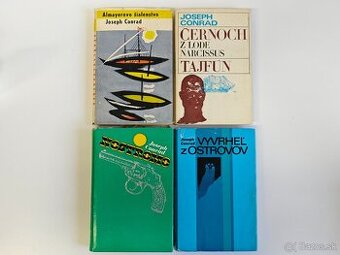 Joseph Conrad (4 knihy za 5€)