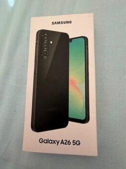 Predam Samsung galaxy A 26 5G / 128GB farba čierna