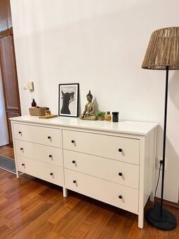 Predám IKEA KOPPANG – komoda so 6 zásuvkami (biela)