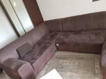 Rozkladacia sedačka v tvare U