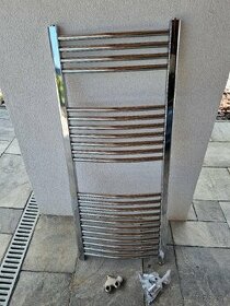 Chromovy rebrikovy radiator 50x120 cm