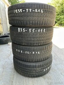 Predám zimné pneu Pirelli Scorpion ice&snow 235/55 r18