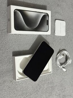 Predám Apple iPhone 15 PRO 256GB White Titan