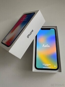 iPhone X, 64gb aj s obalom na športovanie