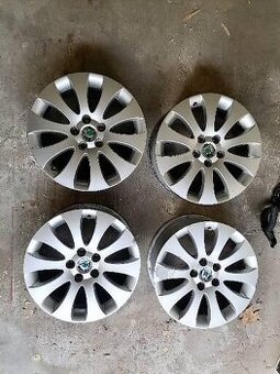 Alu. disky 5x112 R17 Škoda - 1