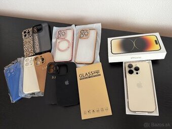 Predám IPhone 14 PRO GOLD, 128gb