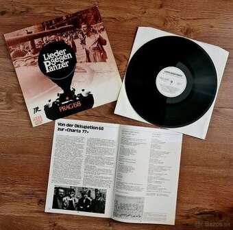 Lieder gegen Panzer LP 1978 Kryl Kubišová Praha 1968