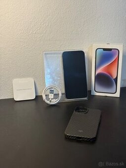 Predám Apple iPhone 14 128GB Blue Minimálne známky