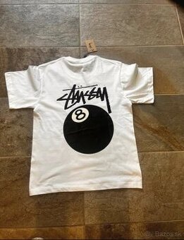 Nike Stussy White 8 Ball T-Shirt Small