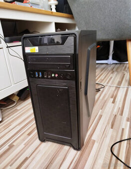 PC Core i5-7600, 16GB DDR4, 250GB SSD, 500GB HDD, RX 550 4GB
