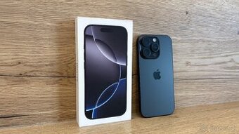 Apple iPhone 16 Pro 256 GB čierny titán