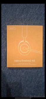 Sluchadla jabra evolve2 65