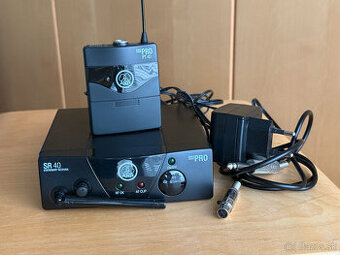 AKG WMS40 Mini Instrumental Bezdrôtový systém US45C: 662.3MH