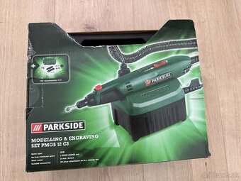 Kompletný set s jemnou vŕtacou brúskou PARKSIDE PMGS 12 C3